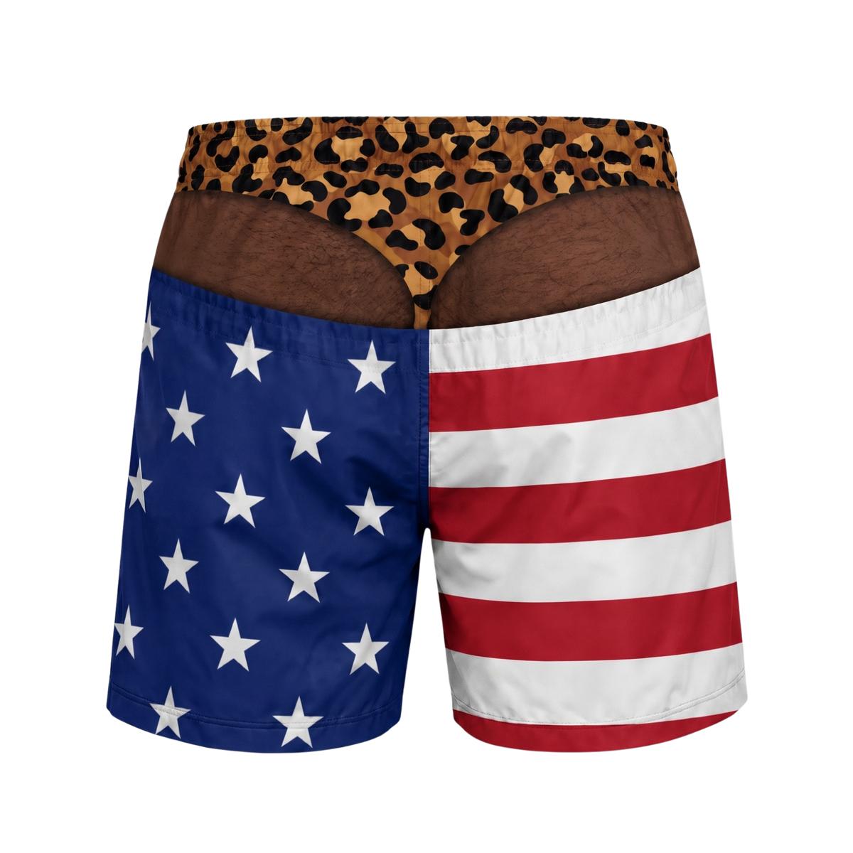 Beach Bum - Fake Butt Swim Trunks