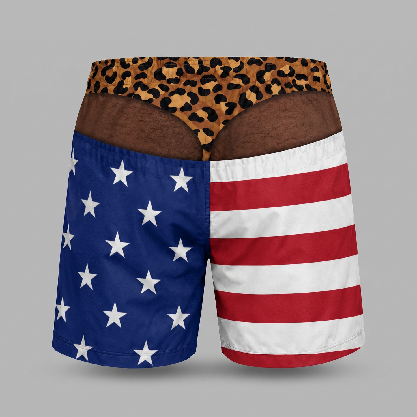 Beach Bum - Fake Butt Swim Trunks